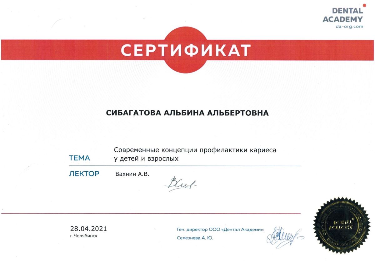 Сертификат Сибагатова фото 8